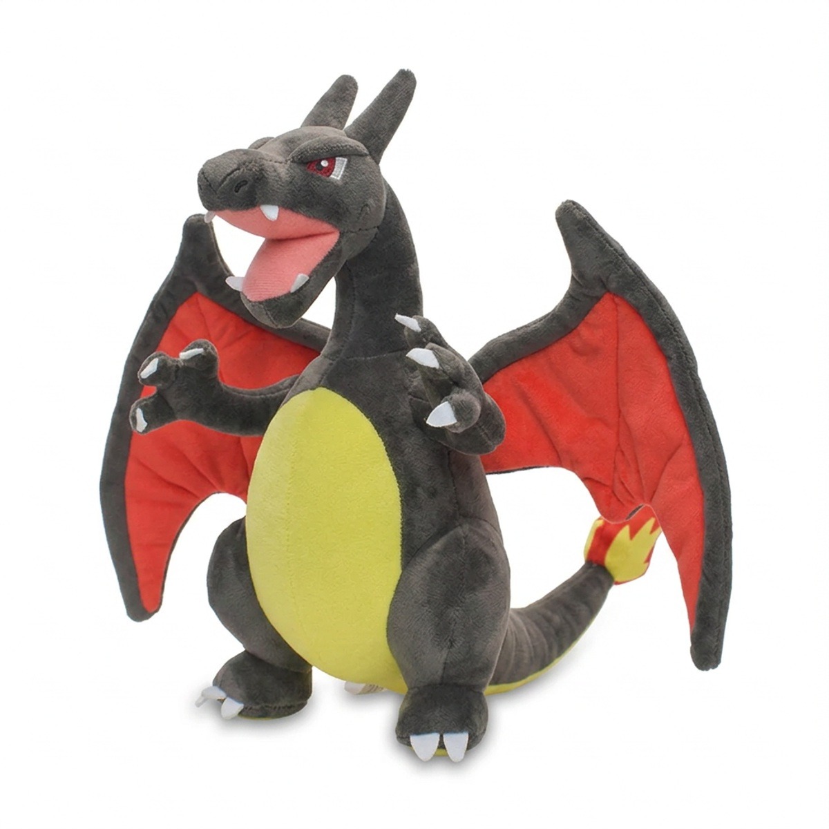 Charizard Shiny Knuffel driekwart aanzicht