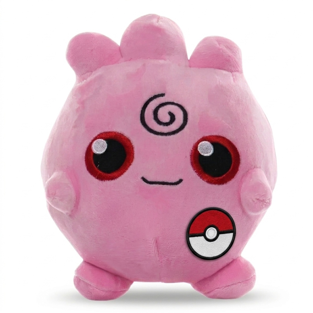 Igglybuff Knuffel met badge die de echtheid bewijst.