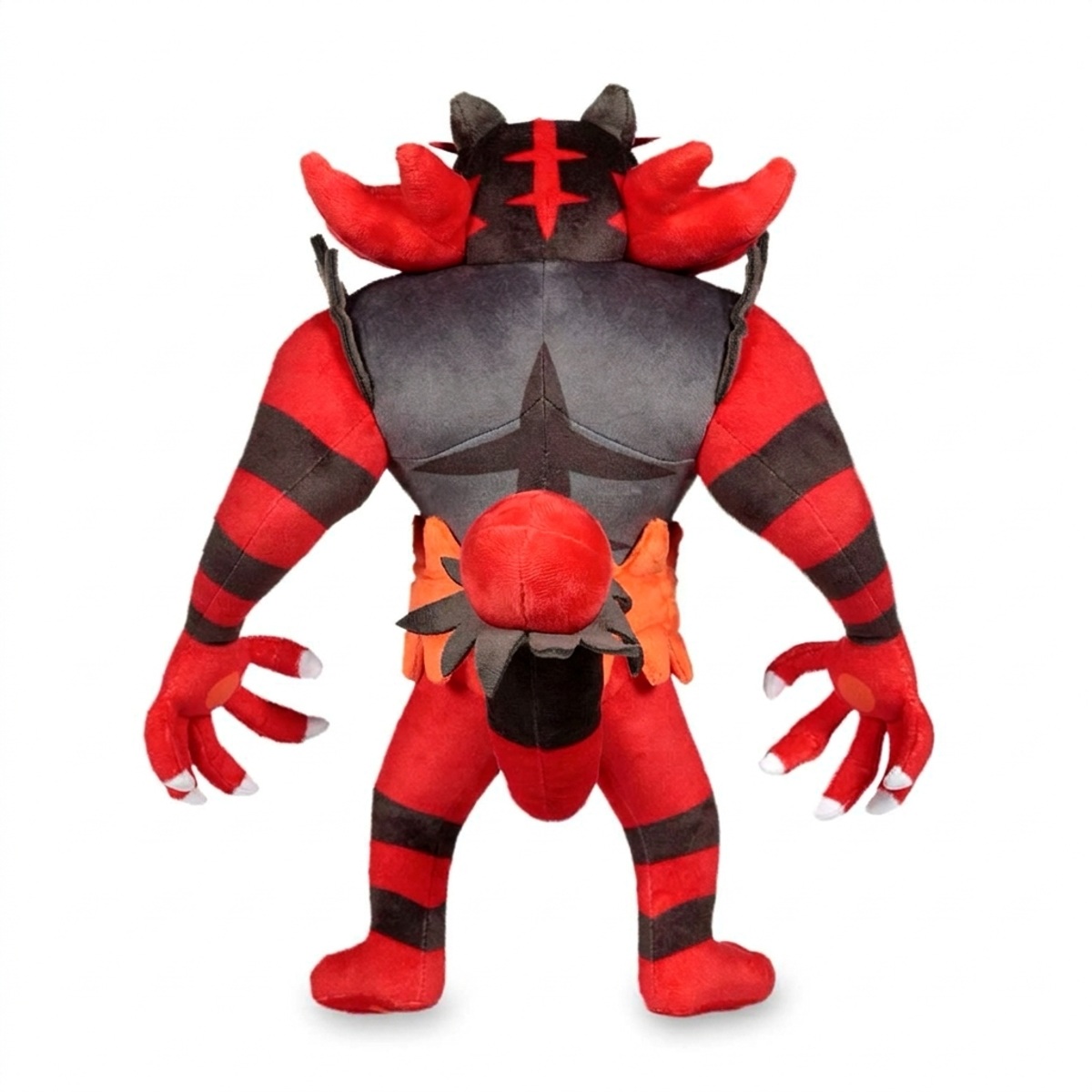Incineroar Knuffel achterkant