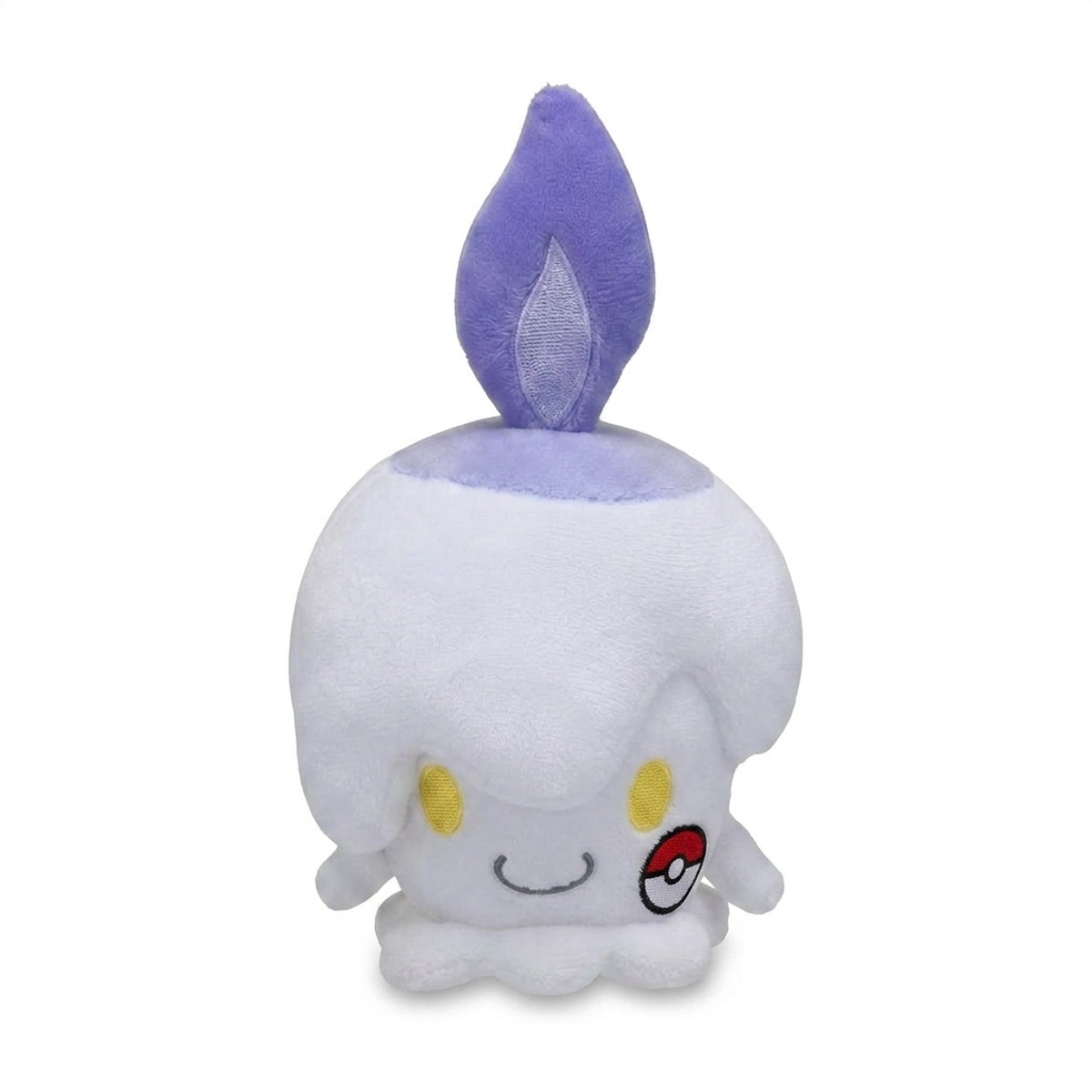 Litwick Knuffel met badge die de echtheid bewijst.