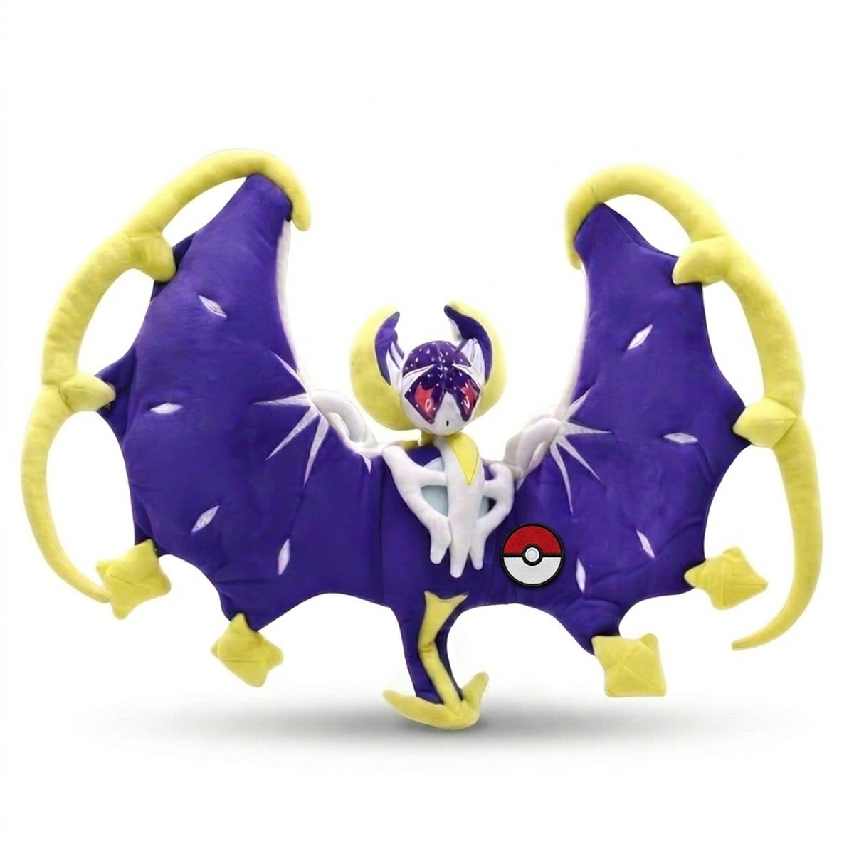 Lunala Knuffel met badge die de echtheid bewijst.