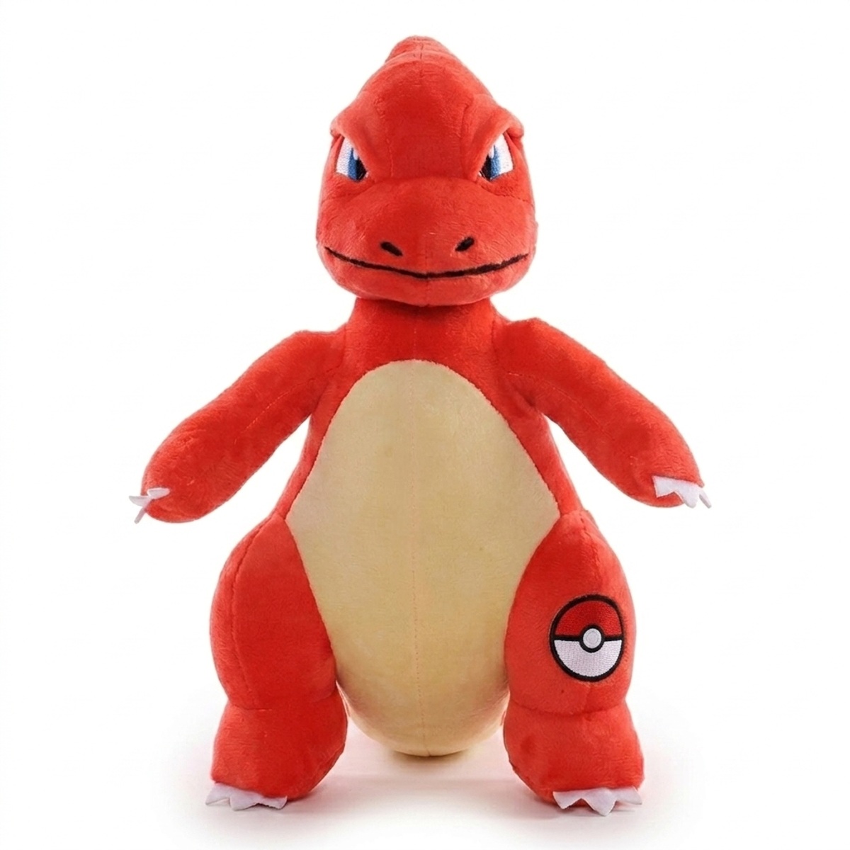 Charmeleon Knuffel met badge die de echtheid bewijst.