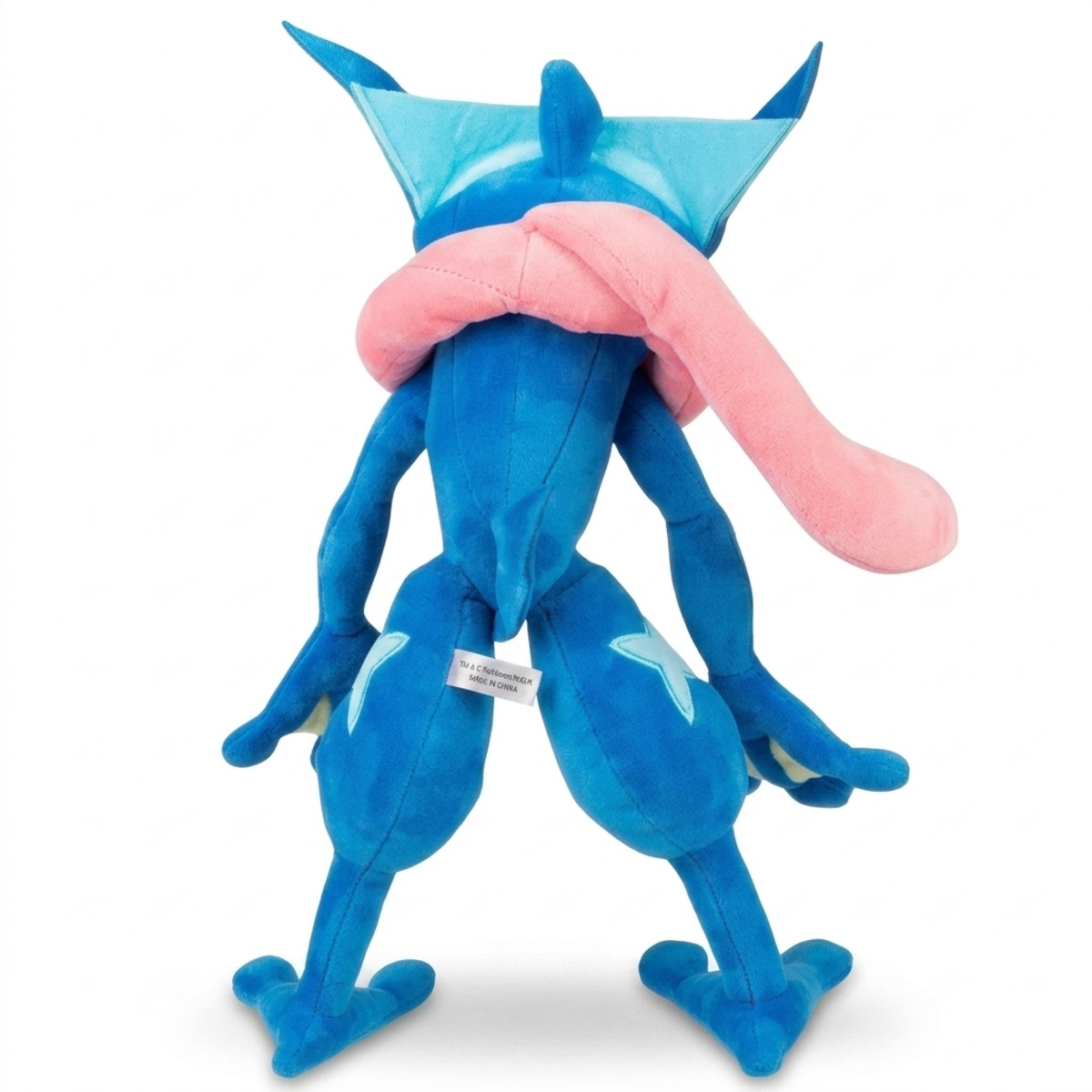 Greninja Knuffel achterkant