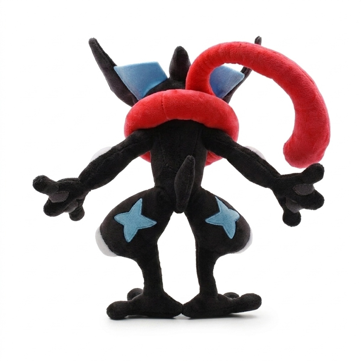Greninja Shiny Knuffel achterkant
