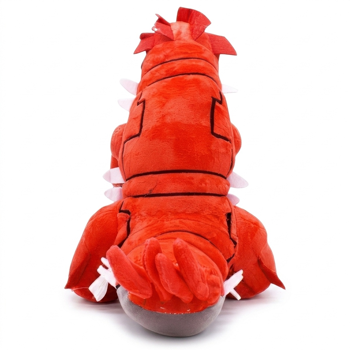 Groudon Knuffel achterkant