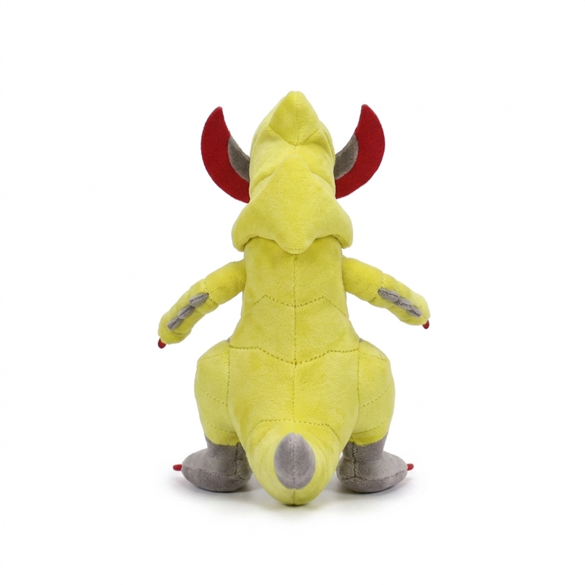 Haxorus Knuffel achterkant