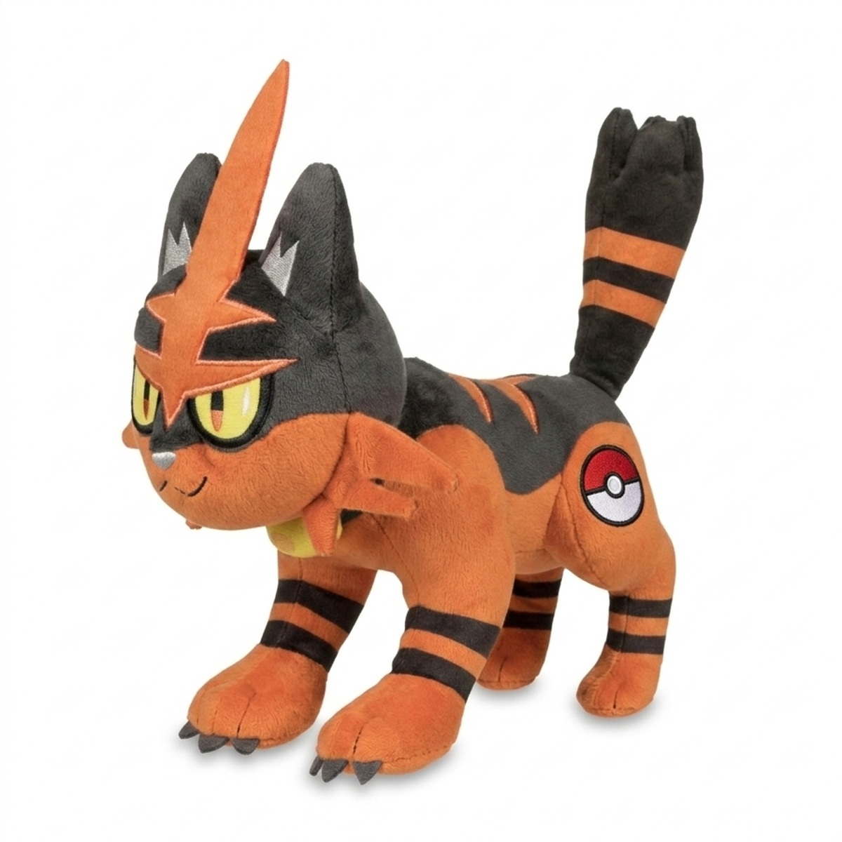 Torracat Knuffel met badge die de echtheid bewijst.