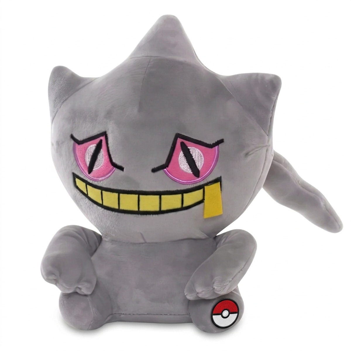 Banette Knuffel met badge die de echtheid bewijst.
