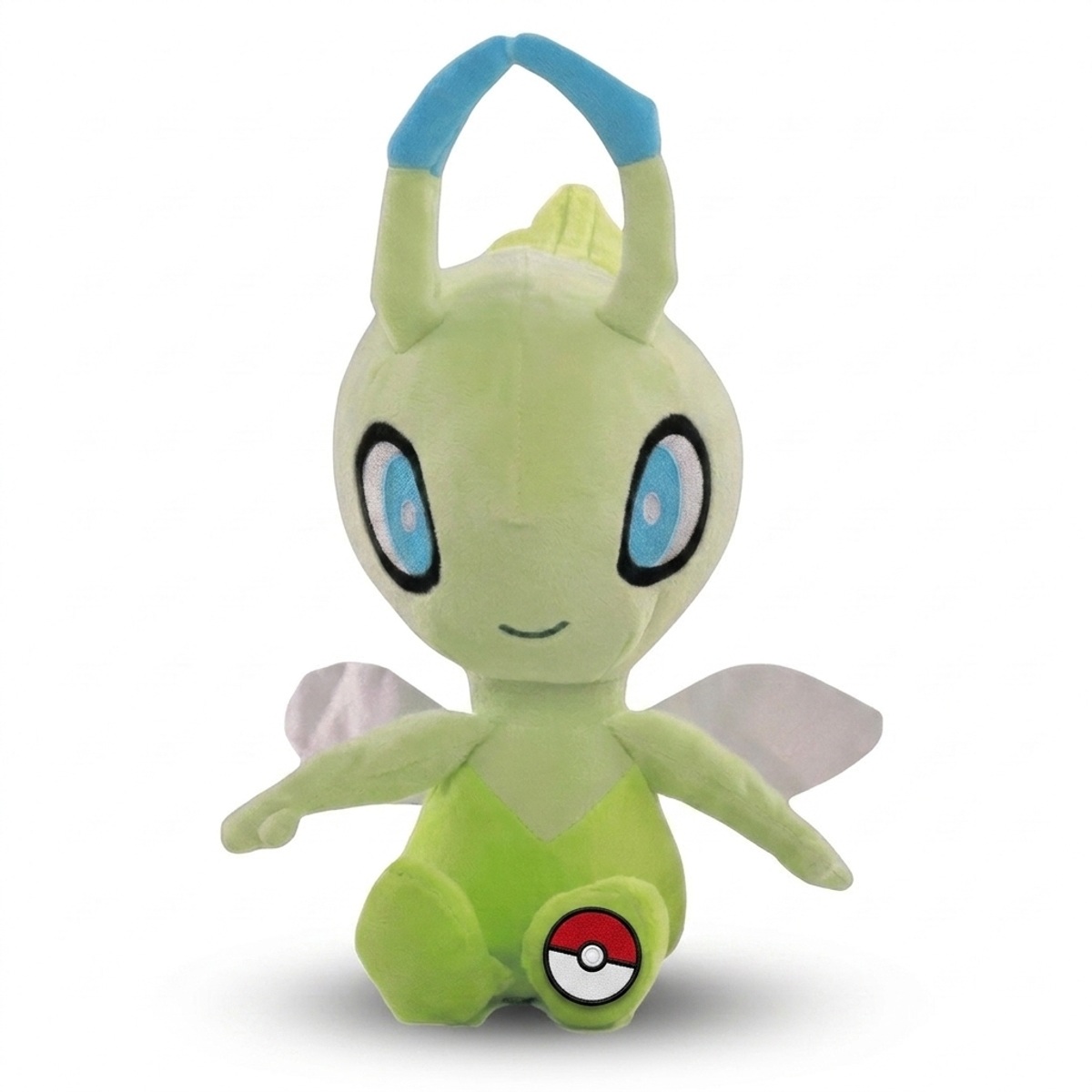 Celebi Knuffel met badge die de echtheid bewijst.