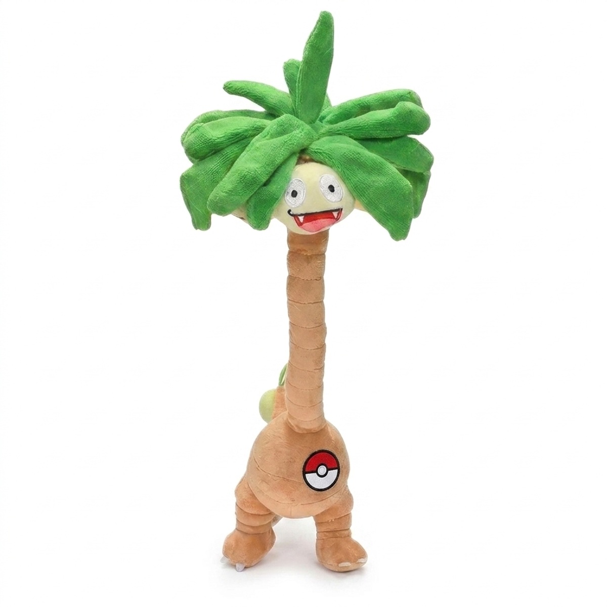 Exeggutor Knuffel met badge die de echtheid bewijst.