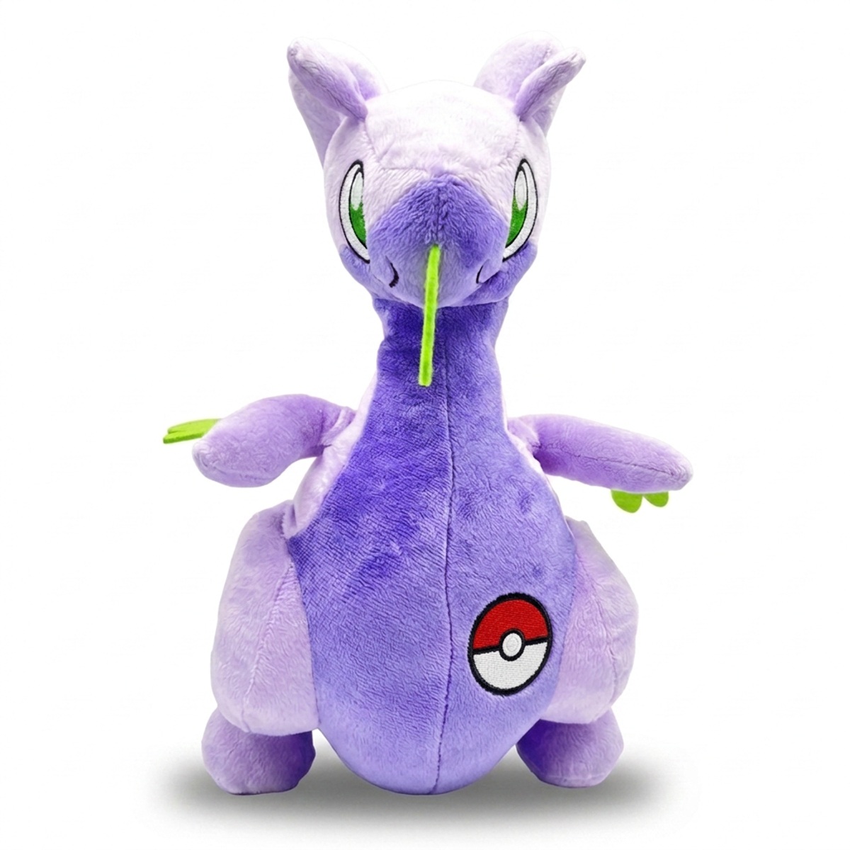Goodra Knuffel met badge die de echtheid bewijst.