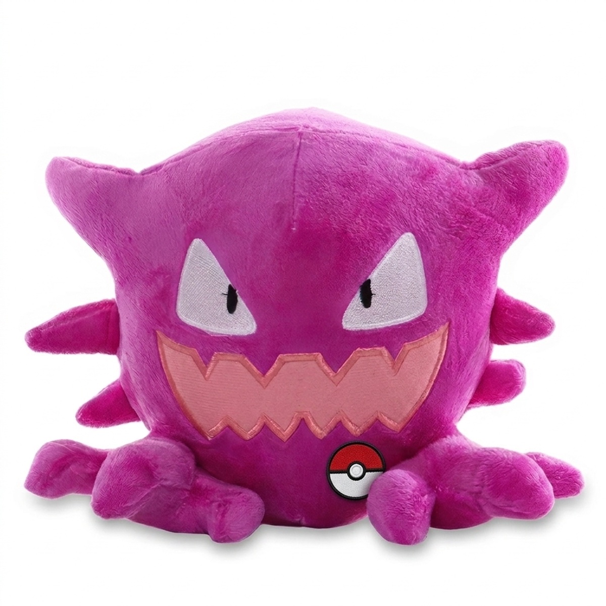 Haunter Knuffel met badge die de echtheid bewijst.
