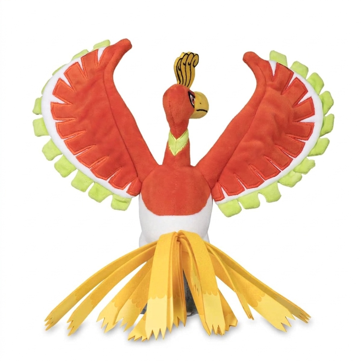 Ho-Oh Knuffel achterkant