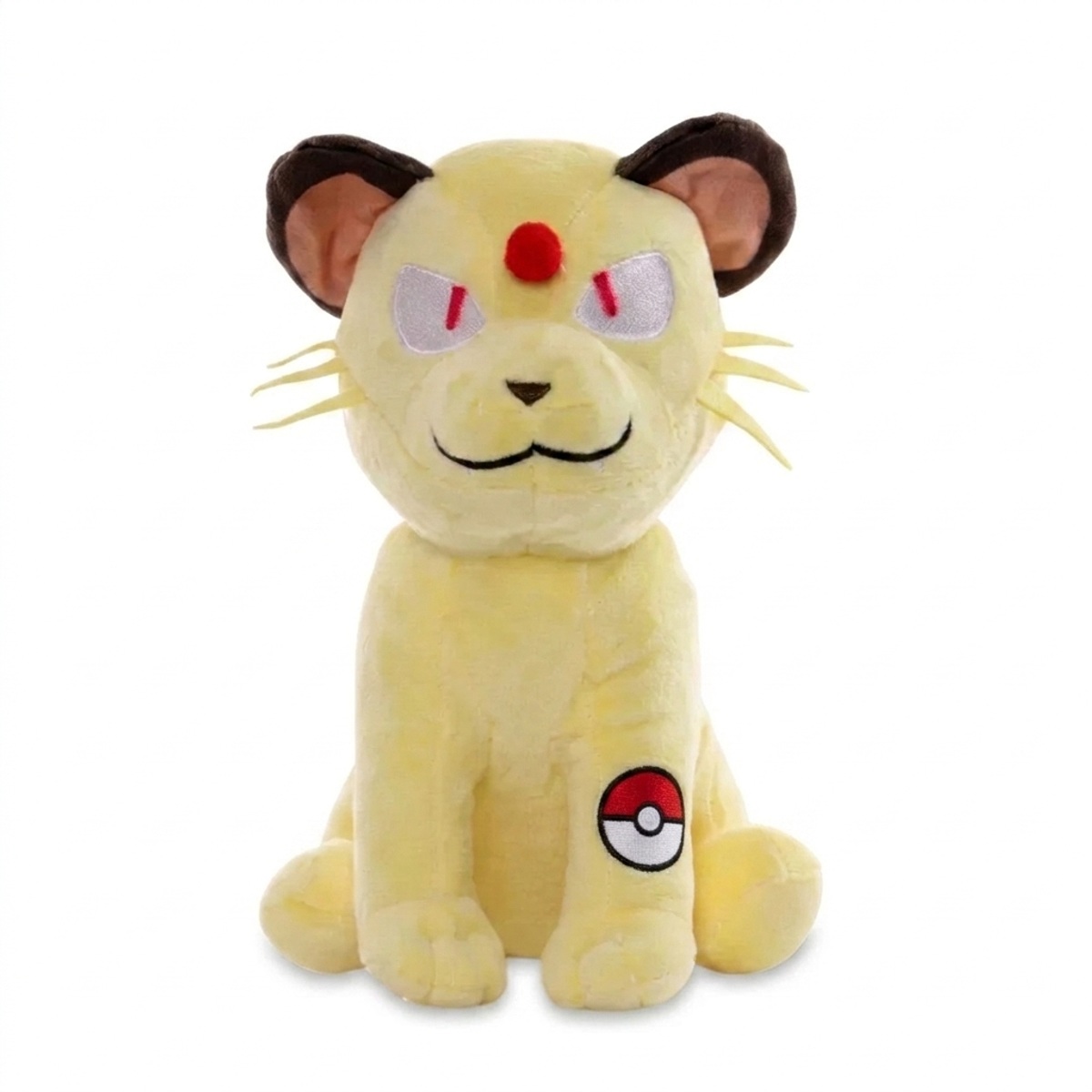 Persian Knuffel met badge die de echtheid bewijst.