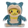 Pikachu Snorlax Knuffel