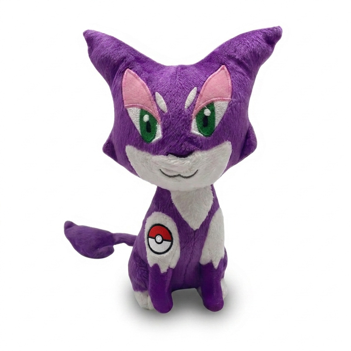 Purrloin Knuffel met badge die de echtheid bewijst.