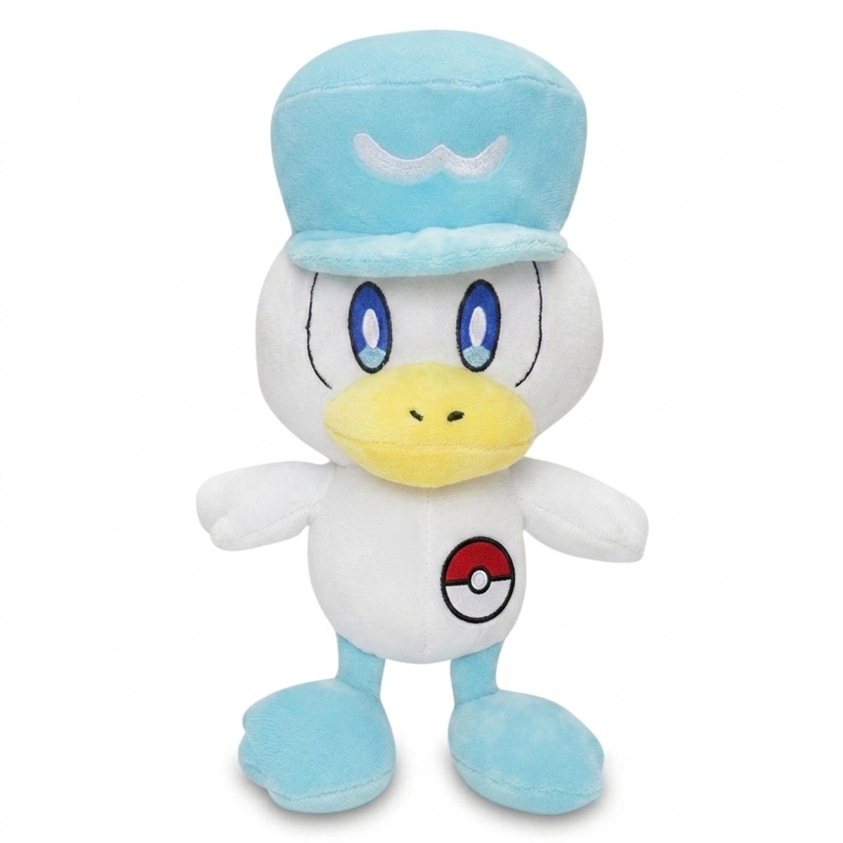 Quaxly Knuffel met badge die de echtheid bewijst.