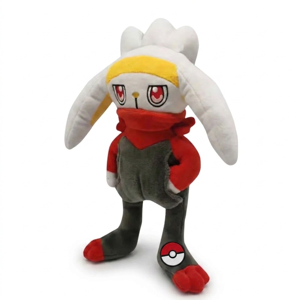Raboot Knuffel met badge die de echtheid bewijst.