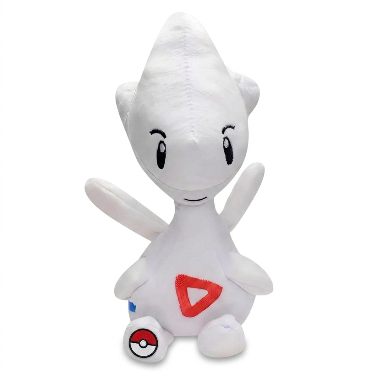 Togetic Knuffel met badge die de echtheid bewijst.