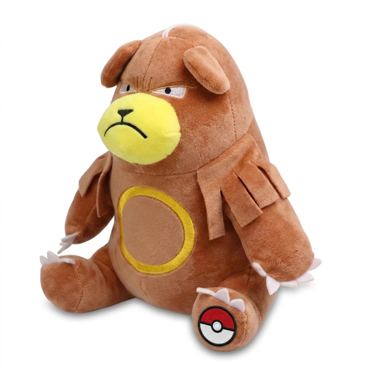 Ursaring Knuffel met badge die de echtheid bewijst.